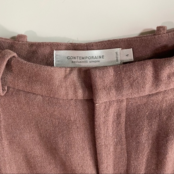 Simons Contemporaine Wool Blend Cropped Pants - Picture 4 of 10